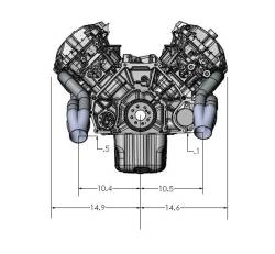 Stang-Aholics - 65 - 70 Mustang Coyote Swap Headers (Gen 2), Stainless Steel, Black Ceramic Finish - Image 6