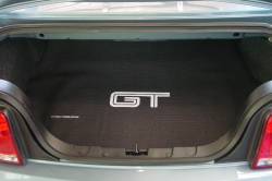 Mustang Fender Gripper Trunk Mat, GT Logo