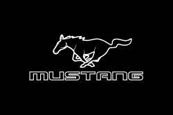 Fender Gripper - Mustang Fender Gripper Trunk Mat, Running Pony Logo - Image 2