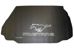 Mustang Fender Gripper Trunk Mat, Running Pony Logo