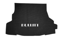 Mustang Fender Gripper Trunk Mat, BULLITT Logo