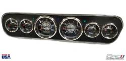 California Pony Cars - 1964-1966 Mustang Billet Aluminum Performance Gauge Panel - Image 1