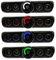 65 - 66 Mustang 5 Gauge LED Digital Gauge Panel