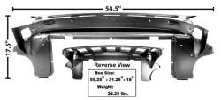 65 - 66 Mustang Fastback Trunk Divider Bridge Support Brace