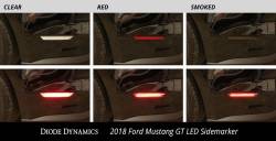 Diode Dynamics Lighting - 2015 - 2020 Ford Mustang LED Side Marker Lights, Pair, Choose Lens Color - Image 6