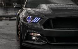 Diode Dynamics Lighting - 2015 - 2017 Ford Mustang 90mm HD LED Halos, Pair - Image 4
