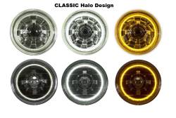 Stang-Aholics - 69 Classic Mustang 5.75" Round BLACK Projector Headlight Kit - Image 8