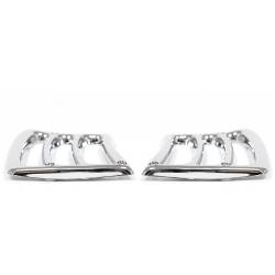 All Classic Parts - 64-66 Mustang Headlight Extension Trim, Chrome - Image 3