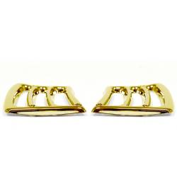 All Classic Parts - 64-66 Mustang Headlight Extension Trim, Gold - Image 3