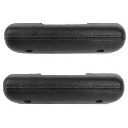 All Classic Parts - 67 Mustang Arm Rest Pad, Standard, Black, Pair - Image 1