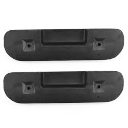 All Classic Parts - 67 Mustang Arm Rest Pad, Standard, Black, Pair - Image 3
