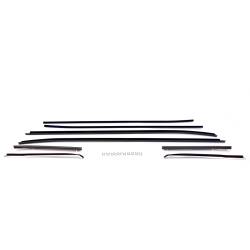 All Classic Parts - 71 - 73 Mustang Beltline Window Felt Kit, Fastback, 8 Pieces - Image 3