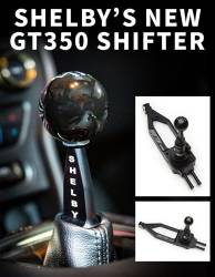 Shifter - Lever & Related - Shelby Performance Parts - 2015 - 2020 Mustang Shelby GT350 Push Down Flat Stick Shifter