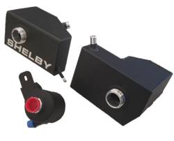 2010-2014 Mustang Parts - 2010-2014 New Products - Shelby Performance Parts - 2005 - 2010 Mustang Shelby Black Coolant Reservoir Tanks