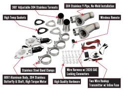 Patriot Exhaust Products - Dual Electronic Exhaust Cut-Out System, w/ Remote, For Mustang or Hot Rods,  3 Inch Diameter - Image 6