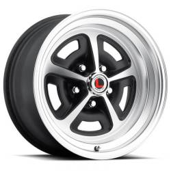 16 x 8 Magnum Alloy Wheel, 5 on 4.5 BP, 4.5 BS, Satin Black / Satin