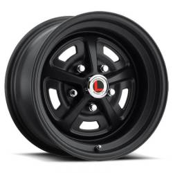 64 - 73 Mustang 15 X 7 Magnum 500 Alloy Wheel, Stealth Black