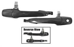 2005-2009 Mustang Parts - 2005-2009 New Products - Dynacorn - 2005 - 2014 Mustang Outside Door Handles, Carbon Fiber, Pair