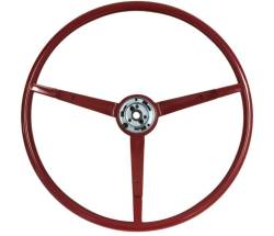 1964 Mustang OE Style Standard Steering Wheel (Red, Generator)