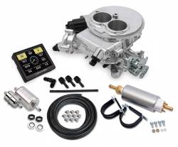 64 - 73 Mustang Holley Sniper 2 Barrel EFI Self-Tuning Master Kit, Polished