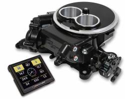 Holley - 64 - 73 Mustang Holley Sniper 2 Barrel EFI Self-Tuning Base Kit, Black Ceramic - Image 1