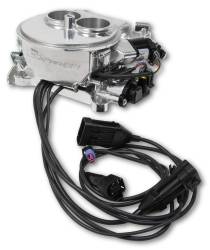 Holley - 64 - 73 Mustang Holley Sniper 2 Barrel EFI Self-Tuning Base Kit, Polished - Image 2