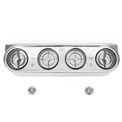 All Classic Parts - 65 Mustang, 64-65 Falcon Under Dash Air Conditioner Face Plate Assembly - Image 2