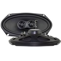 1964-1973 Mustang Parts - 1964-1973 New Products - RetroSound - 1965-68 Mustang 4 X 8 Stereo Door Replacement Speakers
