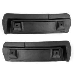 All Classic Parts - 71-73 Mustang Arm Rest Pad Standard Interior, Black, Pair - Image 3