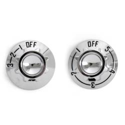 All Classic Parts - 65 - 66 Mustang Under Dash Air Conditioner Fan and Temp Knob Set - Image 2