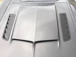 Universal Carbon Fiber Hood Vents, Functional