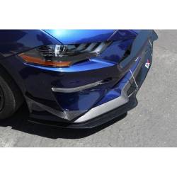 APR Performance - 2018 - 2022 Mustang Carbon Fiber Front Bumper Canards - Image 2