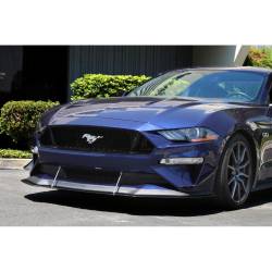 APR Performance - 2018 - 2022 Mustang Carbon Fiber Front Bumper Canards - Image 4