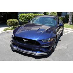 APR Performance - 2018 - 2022 Mustang Carbon Fiber Front Bumper Canards - Image 6