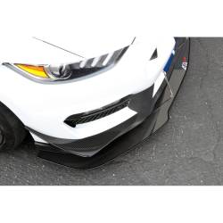 APR Performance - 2016 - 2022 Mustang Shelby GT-350 Carbon Fiber Front Bumper Canards - Image 5