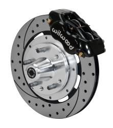 Wilwood Engineering Brakes - 70-73 Mustang Wilwood 12 Inch Front and Rear Brake Kit, 4 Piston Dynalite Calipers - Image 2