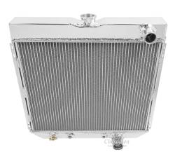 Champion Cooling - 67 - 70 Mustang Radiator Passenger Side Outlet - Image 1