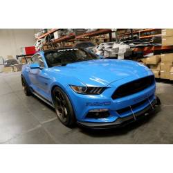 2015-2023 Mustang Parts - 2015-2023 New Products - APR Performance - 2015 - 2017 Mustang Carbon Fiber Front Splitter, WITH Performance Package