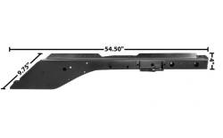 65-70 Mustang & Cougar Reproduction Front Frame Rail, Driver Side