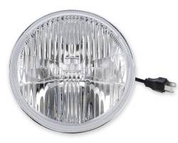 1964-1973 Mustang Parts - 1964-1973 New Products - Holley - 65 - 68, 70 - 73 Classic Mustang 7" Round LED Headlight, Choose your Color Temp