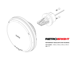 Holley - 1969 Classic Mustang or 1967 Mustang Shelby 5.75" Round LED Headlight, Choose your Color Temp - Image 11