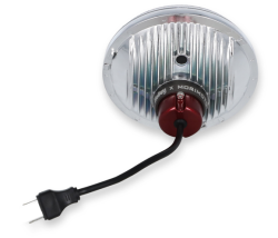 Holley - 1969 Classic Mustang or 1967 Mustang Shelby 5.75" Round LED Headlight, HIGH BEAM ONLY, Choose your Color Temp - Image 3