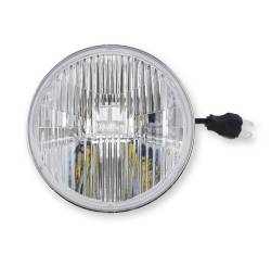 Electrical & Lighting - Headlights - Holley - 1969 Classic Mustang or 1967 Mustang Shelby 5.75" Round LED Headlight, HIGH BEAM ONLY, Choose your Color Temp