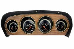 1969-70 Mustang Direct Fit Gauge Set, Velocity Black