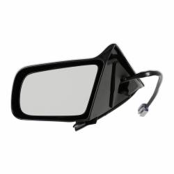 AM Autoparts Power Side View Mirror Set For 1987-1993 Ford Mustang – Black Pair