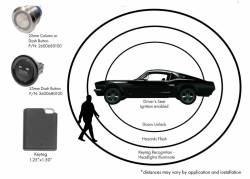 Ididit Inc. - IDIDIT Push To Start Ignition System 22mm Column or Dash Mount Metal Button - Image 3