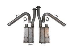 SpinTech Performance Mufflers - 1999 - 2004 Mustang SpinTech Roush Mustang Side Exit 2-1/2in System