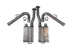 SpinTech Performance Mufflers - 1994 - 1998 Mustang SpinTech Roush Mustang Side Exit 2-1/2in System - Image 1