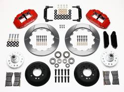 Wilwood Engineering Brakes - 70-73 Mustang Wilwood 13 Inch Front Disc Brake Kit, Superlite 6 Piston RED Calipers - Image 2