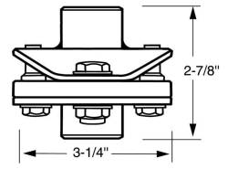 Borgeson - 1969 Mustang Ididit Column Rag Joint Installation Kit - Image 2